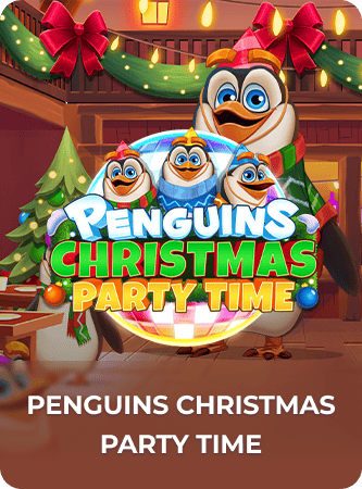 Penguins Christmas Party Time
